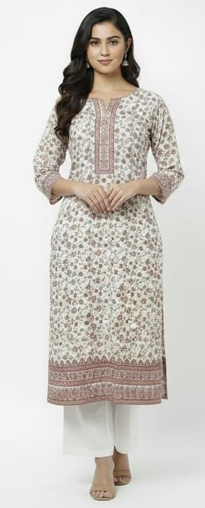 DRAVINAM Trends Women's Winter Wear Unstitched Warm Digital Printed Kani Kashmiri Toosh Pashmina Wool Salwar Suit Dress Material with Digital Printed Toosh Pashmina Shawl