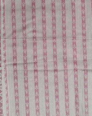 DRAVINAM Trends Women's Premium Cotton Jaipuri Printed Embroidered and Hand Work Unstitched Salwar Suit Dress Material with Mulmul Cotton Dupatta