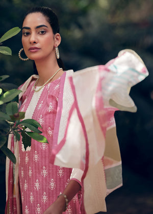 DRAVINAM Trends Unstitch Cotton Salwar Suit Set