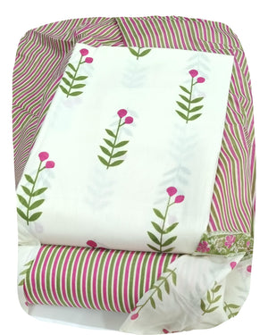 DRAVINAM Trends Jaipuri Print Cambric Cotton Unstitched Salwar Suit Dress Material for Women with Mulmul Cotton Dupatta