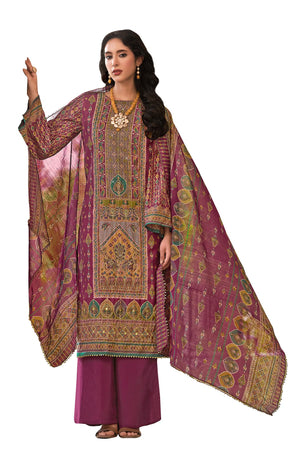 DRAVINAM Trends Kurti 2.50 mtrs, PURE VISCOSE RAYON (3 mtrs apx), PURE MODAL VISCOSE Maslin Dupatta Digital|Cream
