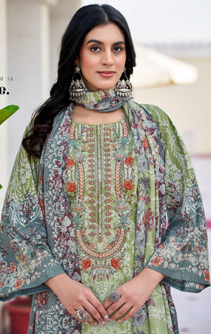 DRAVINAM Trends Kurti 2.50 mtrs, PURE COTTON DYED (2.7 m),PURE LAWN MULMUL DIGITAL PRINT VOIL DUP (2.25|Black