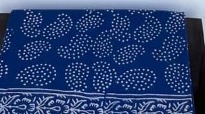 DRAVINAM Trends Hand Block Print Linen Cotton Unstitched Suit Dress Material for Women with Handloom Linen Cotton Hand Printed Dupatta