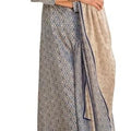 DRAVINAM Trends Women's Digital Printed Embroidered Cotton Unstitched Salwar Suit Dress Material with Digital Print Maslin Dupatta (Blue)