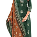 DRAVINAM Trends Women's Digital Printed Pashmina Unstitched Salwar Suit Dress Material with Digital Printed Pashmina Shawl Dupatta