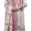 DRAVINAM Trends Women's Winter Wear Digital Printed Unstitched Warm Pakistani Salwar Kameez Dress Material with Digital Printed Pashmina Shawl Dupatta