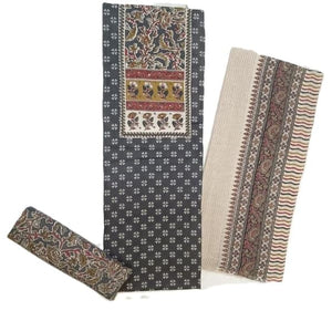 DRAVINAM Trends Women's Ethnic Pure Cotton Jaipuri Printed Unstitched Salwar Suit Dress Material with Dupatta