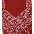 Women Unstitched Lucknow Hand Work Chikankari Cotton Suit Dress Material with Dupatta