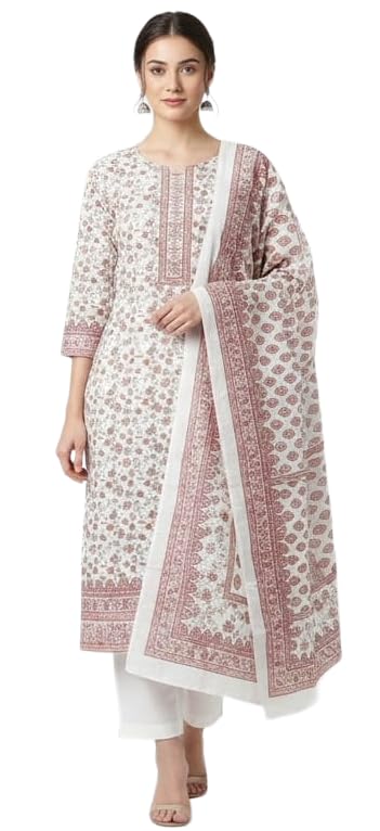 DRAVINAM Trends Women's Winter Wear Unstitched Warm Digital Printed Kani Kashmiri Toosh Pashmina Wool Salwar Suit Dress Material with Digital Printed Toosh Pashmina Shawl