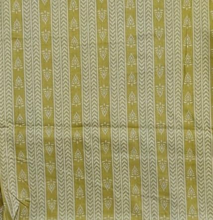 DRAVINAM Trends Women's Premium Cotton Jaipuri Printed Embroidered and Hand Work Unstitched Salwar Suit Dress Material with Mulmul Cotton Dupatta