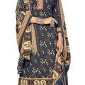 DRAVINAM Trends Women's Spun Unstitched Salwar Suit Dress Material with Shawl Dupatta