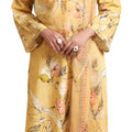 DRAVINAM Trends Unstitch Suit Dress Material for Women II Handcrafted Sequence Cambric Lawn Cotton Top II Cambric Cotton Unstitch Bottom II Pure Bemberg Dupatta