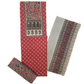 Women's Ethnic Pure Cotton Jaipuri Printed Unstitched Salwar Suit Dress Material with Dupatta