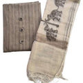 DRAVINAM Trends Women Unstitched Cotton Suit Material with Embroidered Linen Dupatta