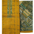 DRAVINAM Trends Women's Unstitched self Digital Print Hand embroidered Pure Woollen Pashmina Salwar Suit Dress Material with digital printed Pure woolen shawl dupatta (Green)