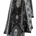 DRAVINAM Trends Women's Pure Karachi Lawn Cambric Digital Print with Pakistani Embroidery Unstitched Ladies Salwar Suit Dress Material with Lawn Cotton Dupatta