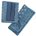 DRAVINAM Trends Women's Premium Cotton Jaipuri Printed Embroidered and Hand Work Unstitched Salwar Suit Dress Material with Mulmul Cotton Dupatta