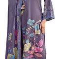 DRAVINAM Trends Women's Unstitched Salwar Suit Dress Material II Pure Jaam Silk Digital Print Hand Embroidered Kameez II Plain Unstitched Bottoms II Maslin Zari Bordered Dupatta