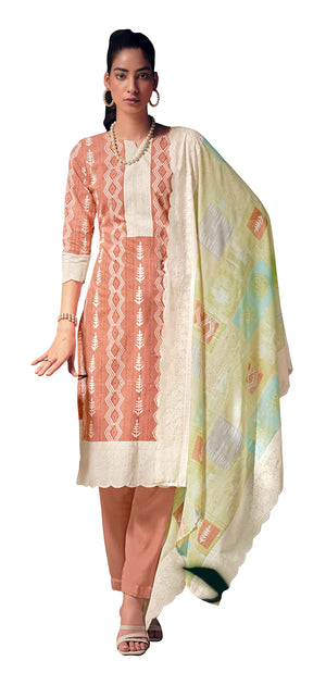 DRAVINAM Trends Unstitch Cotton Salwar Suit Set