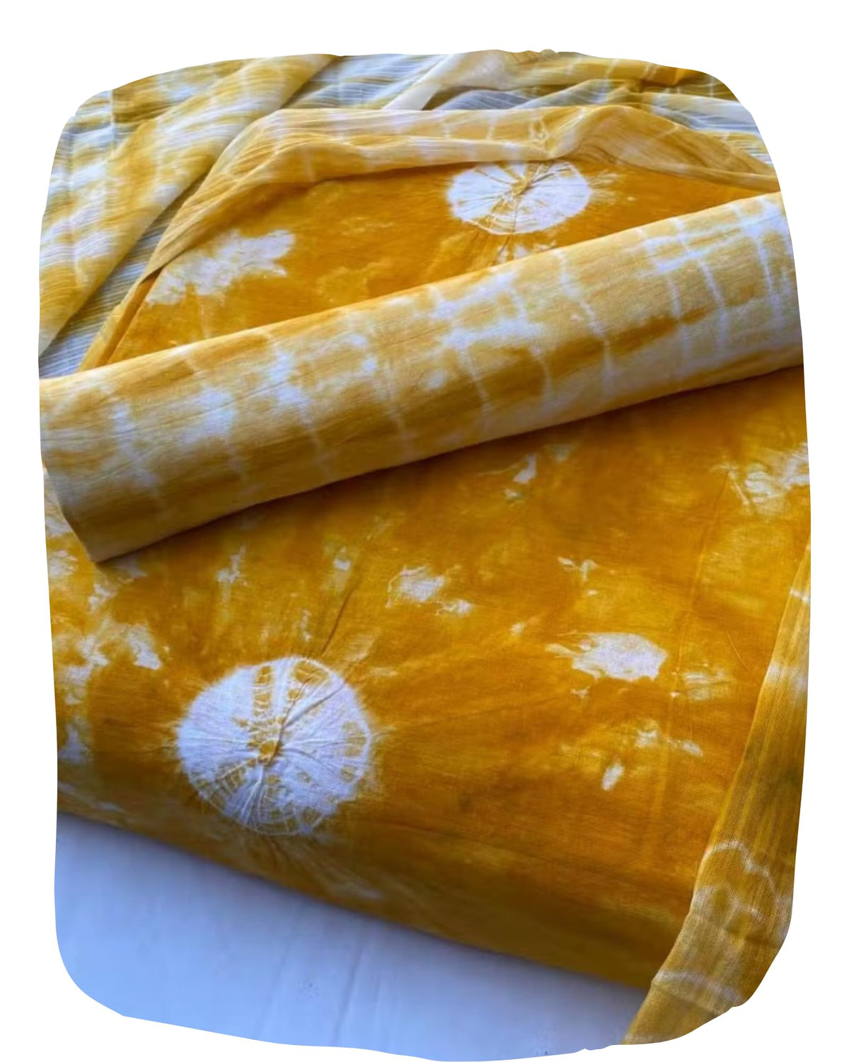 DRAVINAM Trends Unstitched Jaipuri Handmade Wax Batik Print Soft Cotton Dress Material with Dupatta
