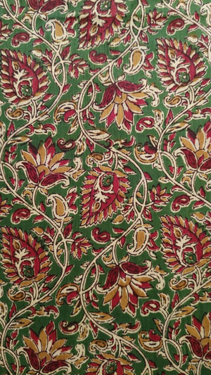 DRAVINAM Trends Jaipuri Print Cambric Cotton Unstitched Salwar Suit Dress Material for Women with Mulmul Cotton Dupatta