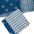 DRAVINAM Trends Unstitched Jaipuri Handmade Wax Batik Print Soft Cotton Dress Material with Chiffon Dupatta