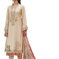DRAVINAM Trends Women's Viscous Pashmina Digital Printed Fancy Embroidered Salwar Suit Dress Fabric with Pure Woolen Showl Digital Printed Dupatta