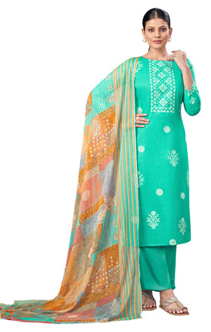 DRAVINAM Trends Cotton Printed Kurta Set