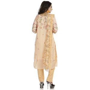 DRAVINAM Trends Women's Unstitched Muslin Digital Printed Salwar Suit Dress Material with Tabby Lining Printed Dupatta (Free size_Sea Green)
