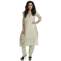 DRAVINAM Trends Women's Unstitched Muslin Digital Printed Salwar Suit Dress Material with Tabby Lining Printed Dupatta (Free size_Green)