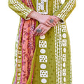 Reyon Unstitch Salwar suit Material with Lace Work and Cotton Printed Dupatta