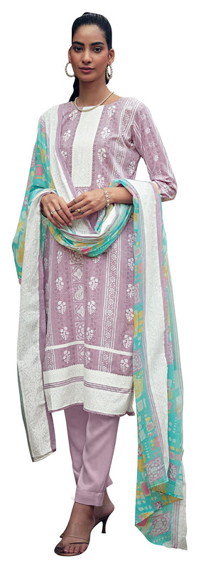 DRAVINAM Trends Unstitch Cotton Salwar Suit Set