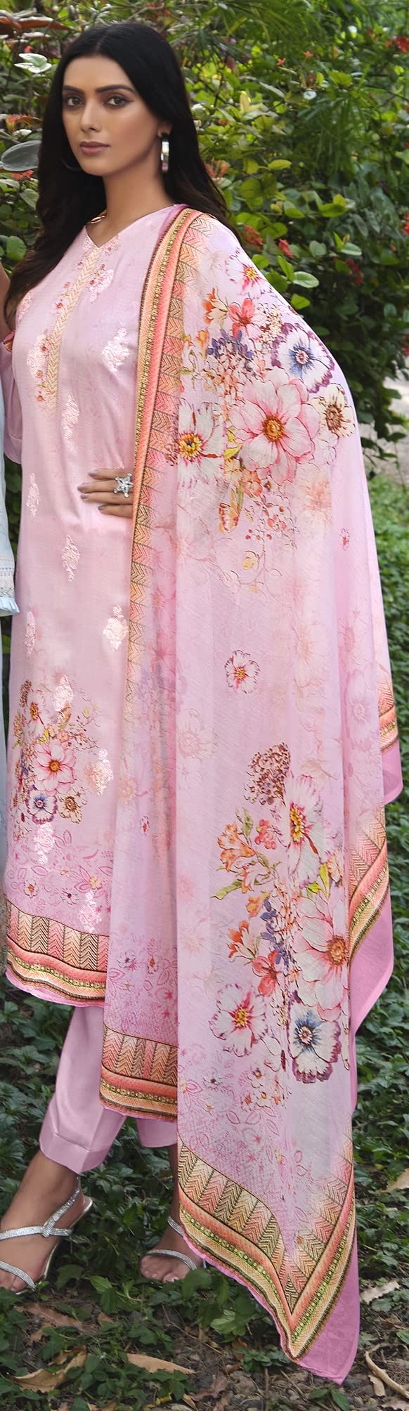 DRAVINAM Trends Cotton Printed Kurta Set