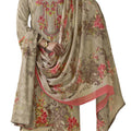 DRAVINAM Trends Unstitched Pakistani Embroidered Pure Rayon Salwar Suit Dress Materials with Cotton Dupatta