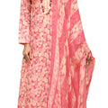 DRAVINAM Trends Women's Cotton Salwar Suit Set (Pink)