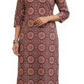 Jaipuri Print Cambric Cotton Unstitched Salwar Suit Dress Material for Women (Kurta Pant Fabric set)