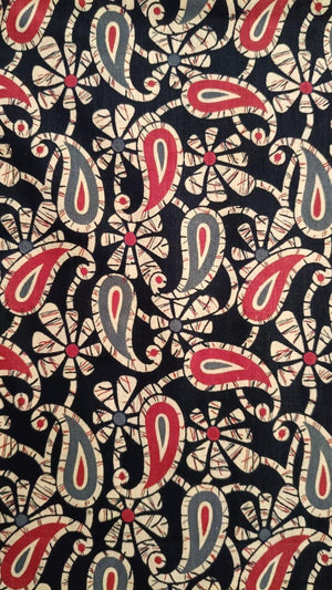 DRAVINAM Trends Jaipuri Print Cambric Cotton Unstitched Salwar Suit Dress Material for Women with Mulmul Cotton Dupatta
