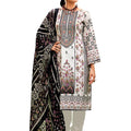 DRAVINAM Trends Kurti 2.50 mtrs, Pure Cotton (3 mtrs apx), Pure MAL MAL Cotton Dupatta Digital Print|White 4