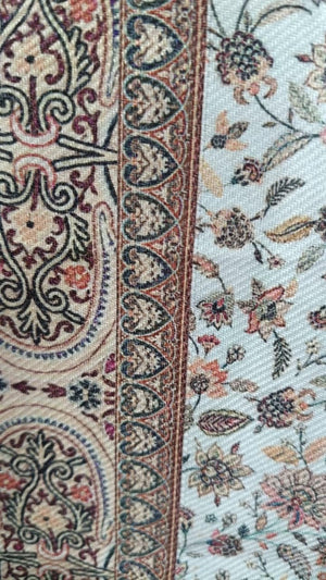 DRAVINAM Trends Women's Winter Wear Unstitched Warm Digital Printed Kani Kashmiri Toosh Pashmina Wool Salwar Suit Dress Material with Digital Printed Toosh Pashmina Shawl