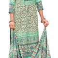DRAVINAM Trends Women's Unstitched Kashmiri Print Woollen Pashmina Salwar Suit Dress Material with Pashmina Printed Shawl Dupatta (Free Size) (Grey)