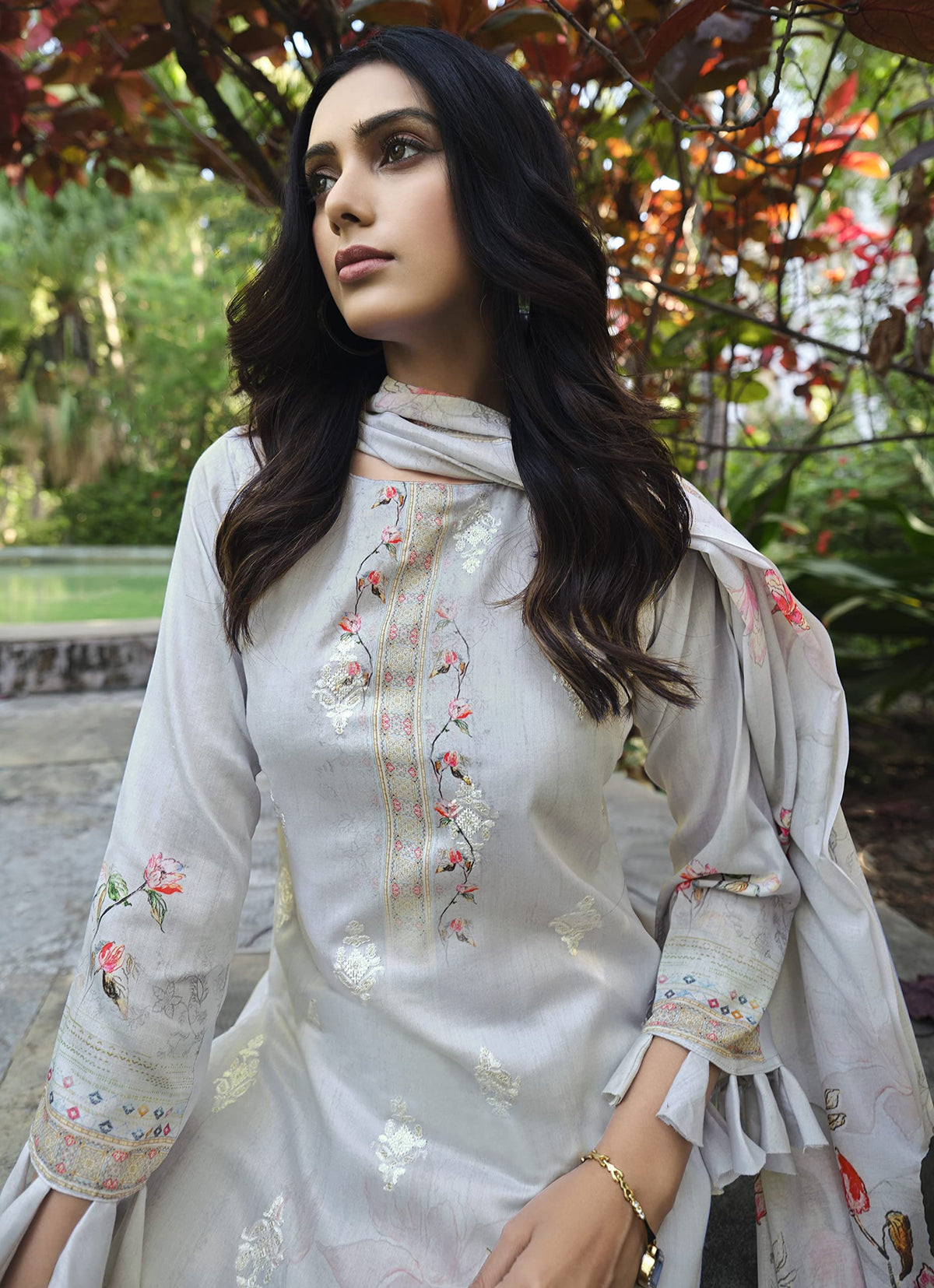 DRAVINAM Trends Cotton Printed Kurta Set