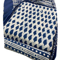 DRAVINAM Trends Unstitched Jaipuri Handmade Wax Batik Print Soft Cotton Dress Material with Dupatta