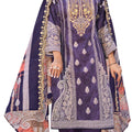 DRAVINAM Trends Women's Unstitched Cotton Embroidered Digital Printed Suit Material