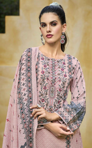 DRAVINAM Trends Kurti 2.50 mtrs, PURE COTTON DYED (2.7 m),PURE LAWN MULMUL DIGITAL PRINT COTTON DUP (2.25|Bawa