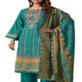 DRAVINAM Trends Women's Viscose Shimmer Rayon Handwork Unstitched Salwar Suit Dress Material