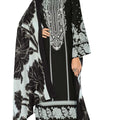 DRAVINAM Trends Unstitched Pure Lawn Cotton Pakistani Embroidered Suit Dress Material with Unstitched Bottoms and Cotton Dupatta