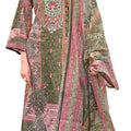 DRAVINAM Trends Women's Unstitched Salwar Suit Dress Material - Cotton Digital Printed Organza Embroidered Kameez II Unstitch Bottoms II Cotton Dupatta