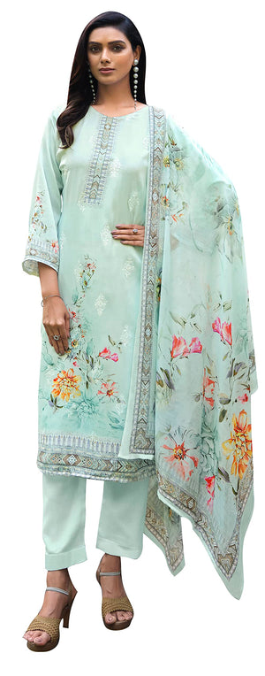 DRAVINAM Trends Cotton Printed Kurta Set