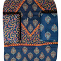 DRAVINAM Trends Jaipuri Print Cambric Cotton Unstitched Salwar Suit Dress Material for Women with Mulmul Cotton Dupatta