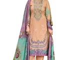 DRAVINAM Trends Women's Unstitched Pakistani Cotton Suit Dress Material